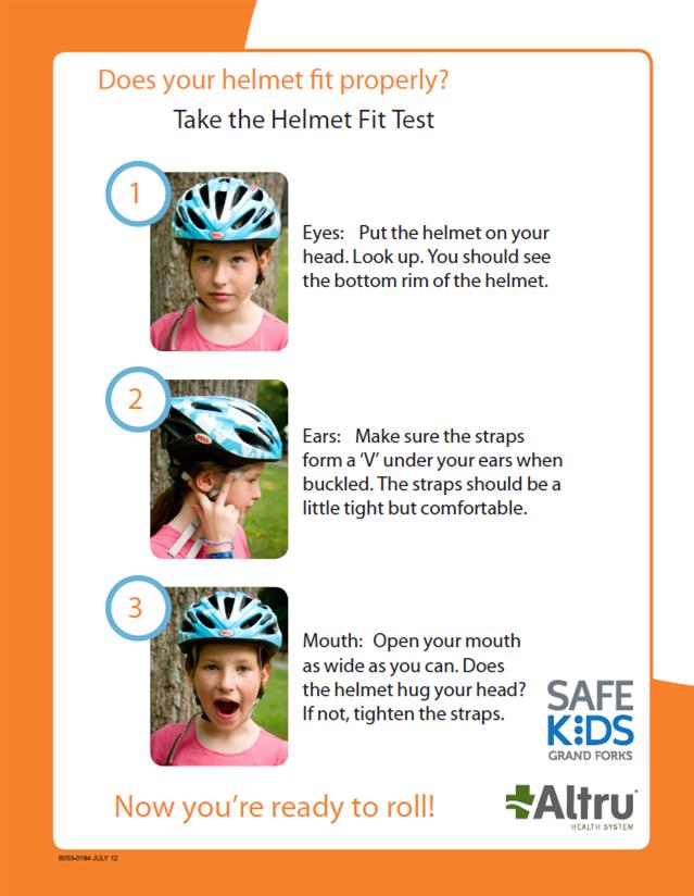How to fit a bike helmet